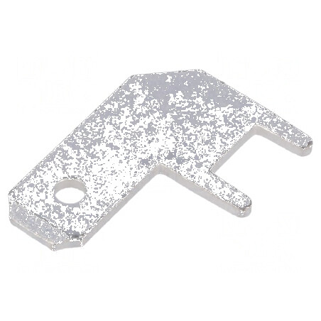 Terminal plat 4,8mm 0,8mm tată THT 13,5mm | Electronic-mag.ro | Componente Electronice
