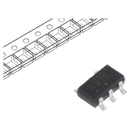 Demultiplexor digital non-inversor CMOS TTL SMD SC74A | Electronic-mag.ro | Componente Electronice