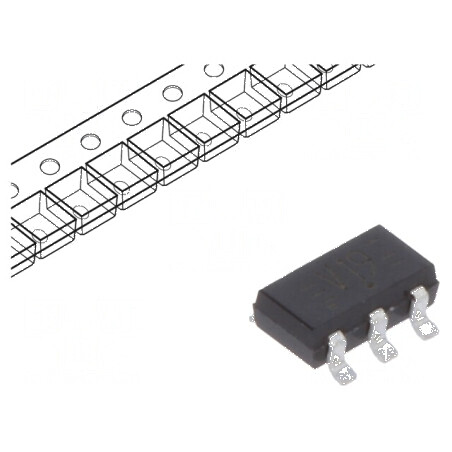 Decodor digital CMOS TTL SMD TSOP6 LVC | Electronic-mag.ro | Componente Electronice