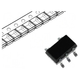 IC digital bilateral SPST CMOS TTL SMD SC74A 1,65-5,5VDC LVC | Electronic-mag.ro | Componente Electronice