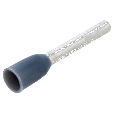 Vârf tub capăt izolată cupru 0,75mm2 10mm cositorit gri | Electronic-mag.ro | Componente Electronice
