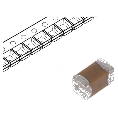 Condensator ceramic MLCC 1,5nF 50V C0G ±5% SMD 0402 | Electronic-mag.ro | Componente Electronice