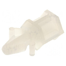 Distanțier PCB 9,6mm cu orificiu de montare 4mm natural | Electronic-mag.ro | Componente Electronice