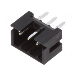 Conector cablu-cablu/PCB soclu tată PIN 3 DF3 Pas 2mm THT | Electronic-mag.ro | Componente Electronice