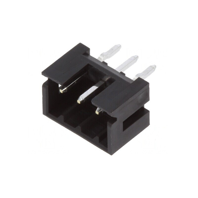 Conector cablu-cablu/PCB soclu tată PIN 3 DF3 Pas 2mm THT | Electronic-mag.ro | Componente Electronice