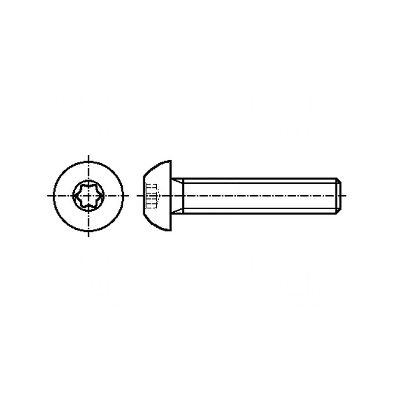 Şurub M6x14 Torx® TX30 oţel zincat ISO 7380 | Electronic-mag.ro | Componente Electronice Şurub M6x14 Torx® TX30 oţel zincat ISO 7380 | Electronic-mag.ro | Componente Electronice