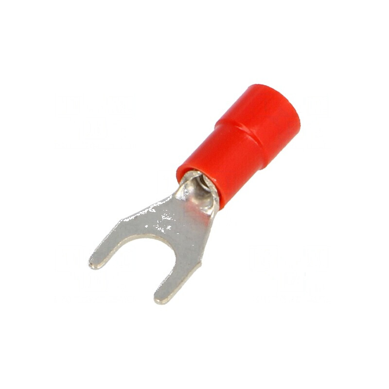 Furcă M5 Ø 5,2mm pentru cablu 0,25-1,5mm2 crimpată izolată | Electronic-mag.ro | Componente Electronice Furcă M5 Ø 5,2mm pentru cablu 0,25-1,5mm2 crimpată izolată | Electronic-mag.ro | Componente Electronice