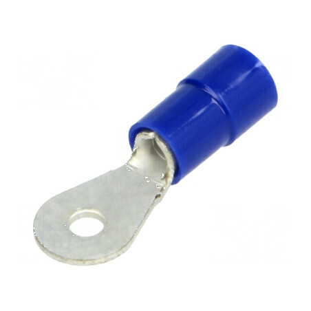 Vârf inelar M2,5 2,6mm 1,5-2,5mm² crimpat cablu izolat | Electronic-mag.ro | Componente Electronice