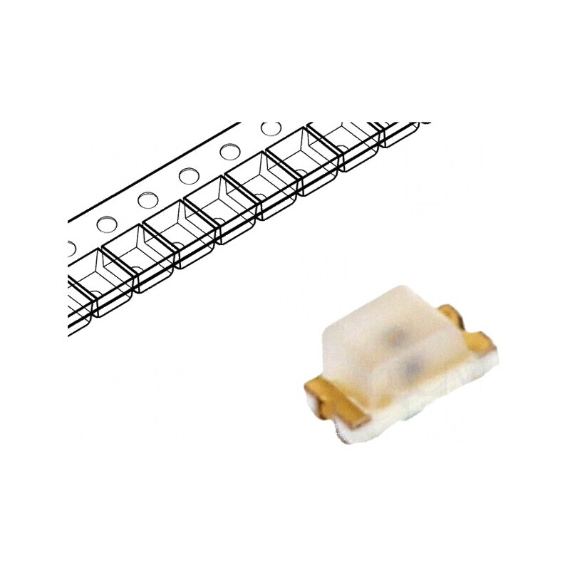 LED SMD 0603 roșie 28,5-90mcd 1,6x0,8x0,8mm 170° 20mA 60mW | Electronic-mag.ro | Componente Electronice LED SMD 0603 roșie 28,5-90mcd 1,6x0,8x0,8mm 170° 20mA 60mW | Electronic-mag.ro | Componente Electronice