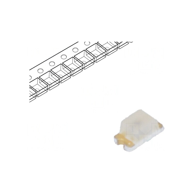 LED SMD 0603 portocalie 28,5-90mcd 1,6x0,8x0,8mm 170° 20mA | Electronic-mag.ro | Componente Electronice