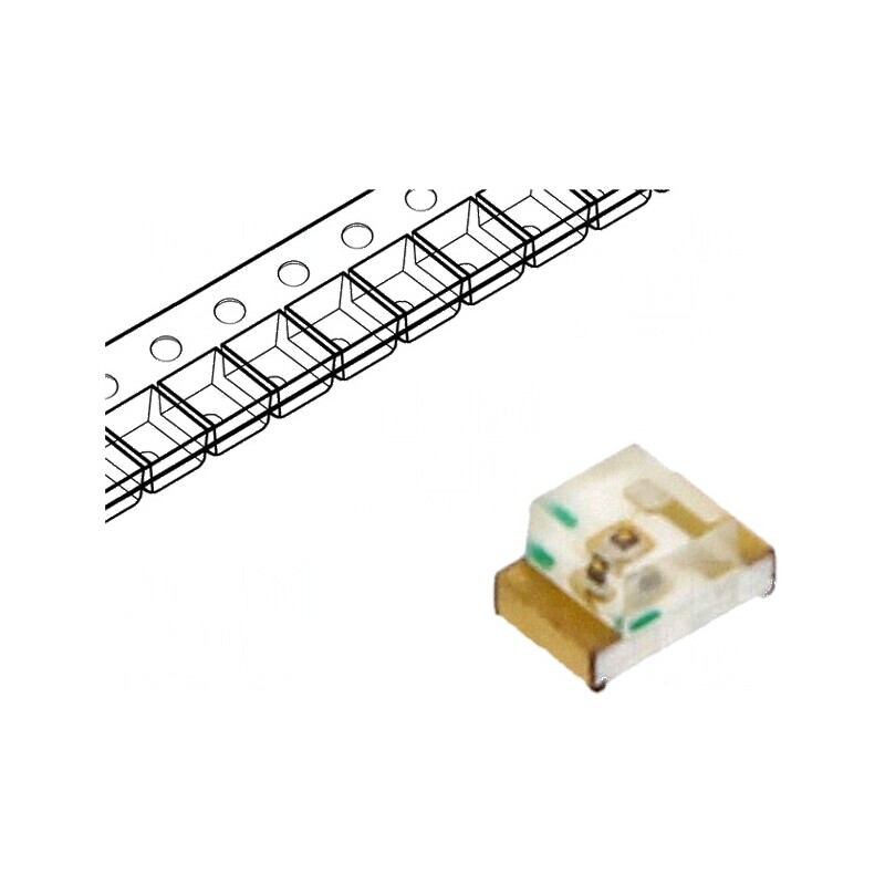 LED SMD 0805 verde 20mA 570nm 120° 20-50mcd 2x1,25x1,1mm | Electronic-mag.ro | Componente Electronice LED SMD 0805 verde 20mA 570nm 120° 20-50mcd 2x1,25x1,1mm | Electronic-mag.ro | Componente Electronice