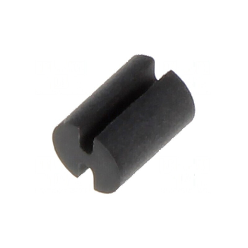 Bucșă de distanțare LED 3,7mm neagră | Electronic-mag.ro | Componente Electronice