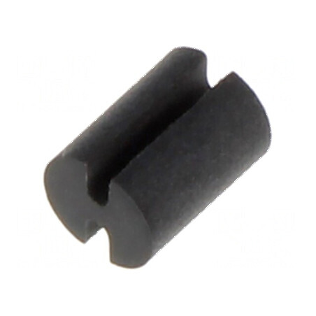 Bucșă de distanțare LED 3,7mm neagră | Electronic-mag.ro | Componente Electronice