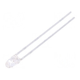 LED 3mm verde 200-500mcd 30° convex | Electronic-mag.ro | Componente Electronice