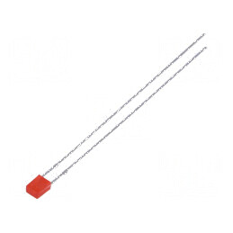 LED dreptunghiular roșu 3,2x2x4,15mm 70-120mcd 130° 20mA | Electronic-mag.ro | Componente Electronice