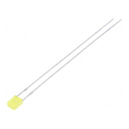 LED dreptunghiular galben 3,2x2x4,15mm 30÷70mcd 130° 20mA | Electronic-mag.ro | Componente Electronice