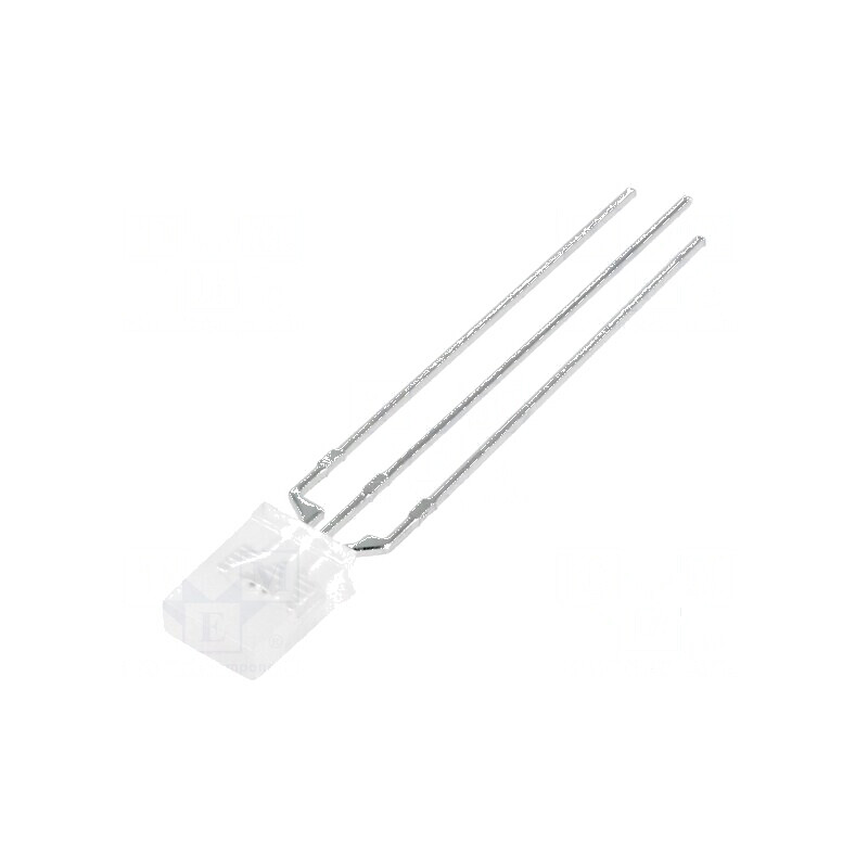 LED dreptunghiular bicolor galben/verde 5x2mm 20-30mcd | Electronic-mag.ro | Componente Electronice