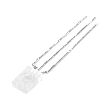 LED dreptunghiular bicolor galben/verde 5x2mm 20-30mcd | Electronic-mag.ro | Componente Electronice