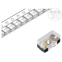 LED SMD 0402 portocalie 25-40mcd 120° 20mA 60mW | Electronic-mag.ro | Componente Electronice