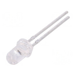 Fototranzistor 3mm 940nm 30V cu lentilă transparentă | Electronic-mag.ro | Componente Electronice