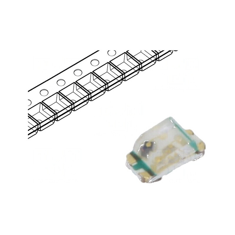 LED SMD 0603 Albastru/Portocalie 1,6x0,8x0,55mm 20mA | Electronic-mag.ro | Componente Electronice LED SMD 0603 Albastru/Portocalie 1,6x0,8x0,55mm 20mA | Electronic-mag.ro | Componente Electronice