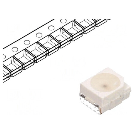 Banda LED SMD 3528 galben-verde 20m 56÷180mcd 120° | Electronic-mag.ro | Componente Electronice
