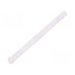 Tub LED rotund Ø2mm convex drept | Electronic-mag.ro | Componente Electronice