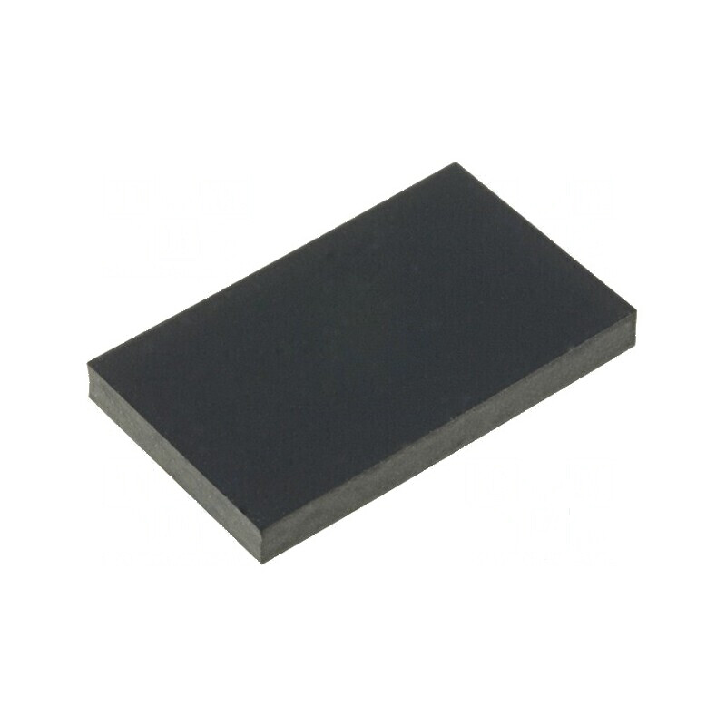 Picioruş autoadeziv negru din gumă, 3mm H, 15mm W, 25mm L | Electronic-mag.ro | Componente Electronice Picioruş autoadeziv negru din gumă, 3mm H, 15mm W, 25mm L | Electronic-mag.ro | Componente Electronice