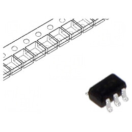 Tranzistor N-MOSFET unipolar 30V 400mA SOT353 ESD x2 | Electronic-mag.ro | Componente Electronice