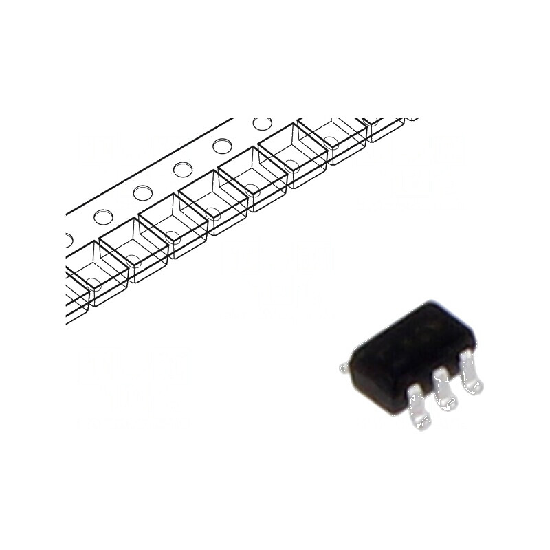 Tranzistor N-MOSFET unipolar 30V 400mA SOT353 ESD x2 | Electronic-mag.ro | Componente Electronice