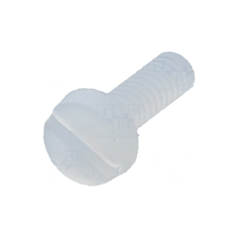Şurub M2x6mm Cap Rotund Crestat 0,6mm Poliamidă | Electronic-mag.ro | Componente Electronice Şurub M2x6mm Cap Rotund Crestat 0,6mm Poliamidă | Electronic-mag.ro | Componente Electronice