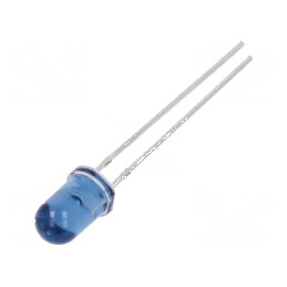 Emițător IR 5mm albastru 16° 940nm THT 20mA 100mW | Electronic-mag.ro | Componente Electronice