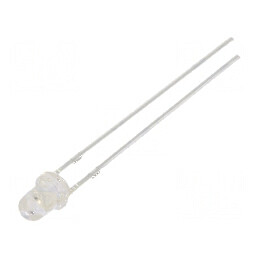 LED 3mm verde 1560-2180mcd 60° convex | Electronic-mag.ro | Componente Electronice