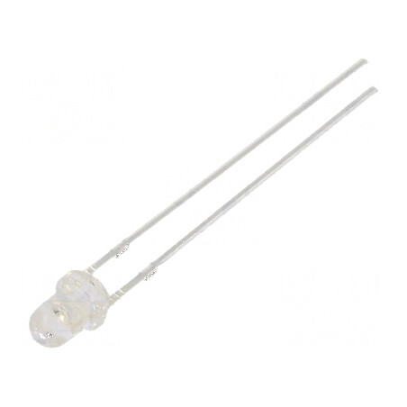 LED 3mm verde 1560-2180mcd 60° convex | Electronic-mag.ro | Componente Electronice