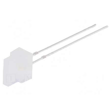 LED dreptunghiular alb cald 1,8x7,05mm 330-500mcd 30° 20mA | Electronic-mag.ro | Componente Electronice