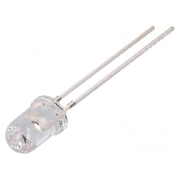 LED 5mm galben 5800-8400mcd 30° convex | Electronic-mag.ro | Componente Electronice