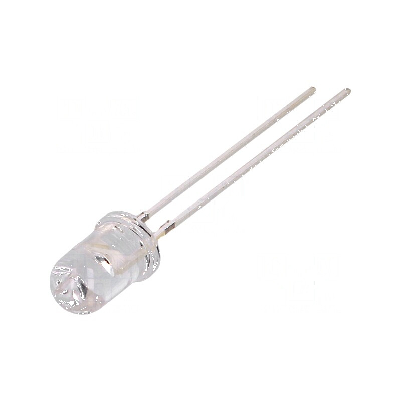 LED 5mm galben 5800-8400mcd 30° convex | Electronic-mag.ro | Componente Electronice