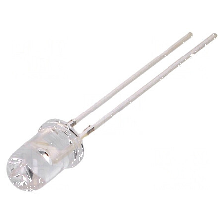 LED 5mm galben 5800-8400mcd 30° convex | Electronic-mag.ro | Componente Electronice