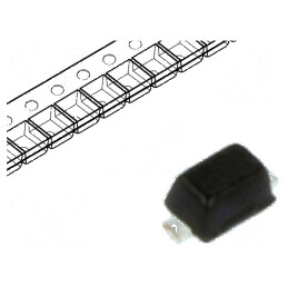 Diodă TVS 130W 7,5V 12A bidirecțională SOD523 ESD | Electronic-mag.ro | Componente Electronice