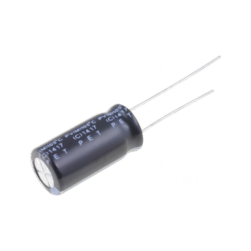 Condensator electrolitic THT 22uF 250VDC Ø10x20mm 5mm | Electronic-mag.ro | Componente Electronice Condensator electrolitic THT 22uF 250VDC Ø10x20mm 5mm | Electronic-mag.ro | Componente Electronice