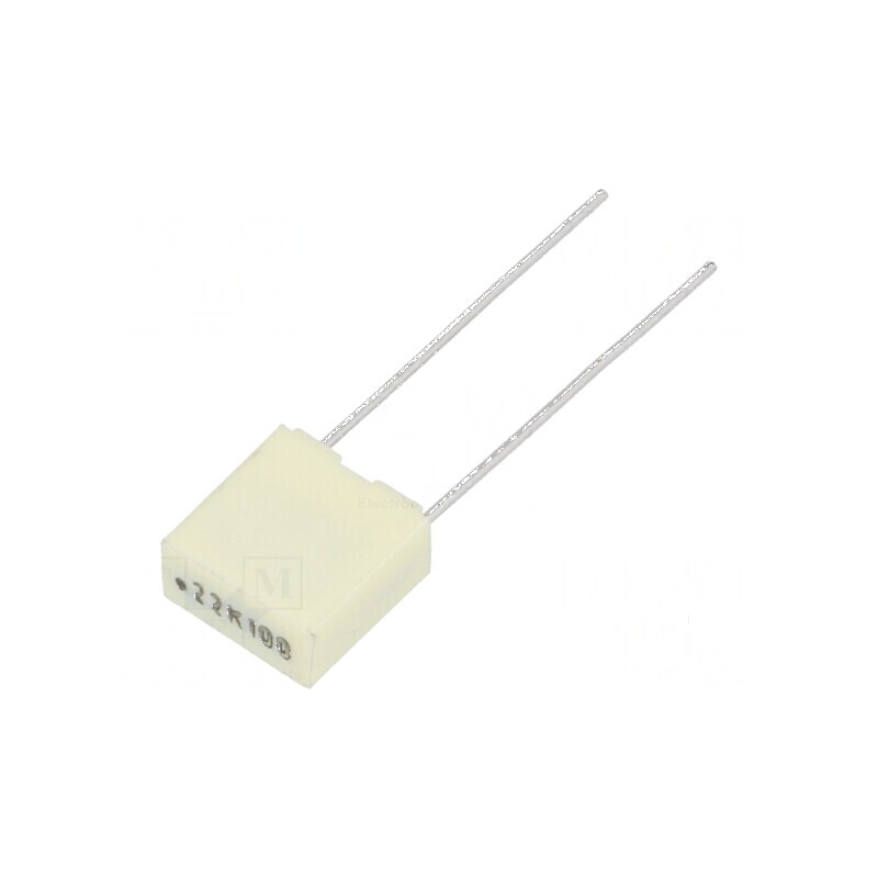Condensator poliester 220nF 63VAC 100VDC 5mm THT R82 ±10% | Electronic-mag.ro | Componente Electronice