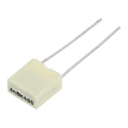 Condensator poliester 6,8nF 200VAC 400VDC 5mm ±10% THT | Electronic-mag.ro | Componente Electronice