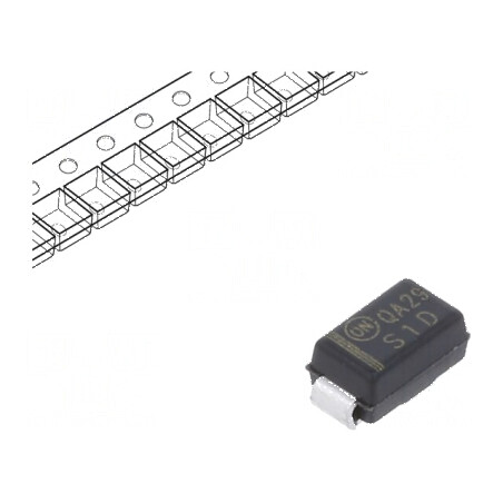 Diodă redresoare SMD 200V 1A 1,8µs SMA Ufmax 1,1V Ifsm 30A | Electronic-mag.ro | Componente Electronice