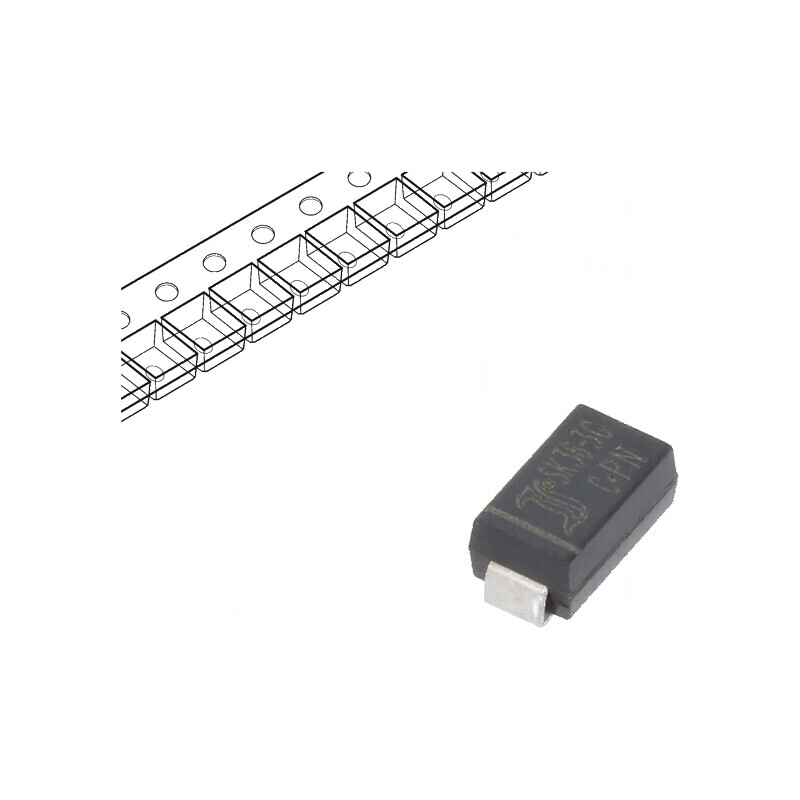 Diodă Schottky SMD 60V 3A SMA - Redresor | Electronic-mag.ro | Componente Electronice
