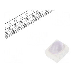 Emițător IR 930-940nm SMD 4,3x3,5x3,85mm 50mA 35mW/sr | Electronic-mag.ro | Componente Electronice
