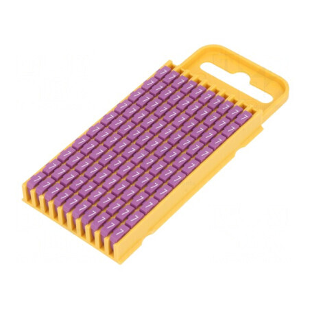 Markere Marcaj Violet 7 Poliamidă 4,3÷5,3mm -40÷85°C WIC | Electronic-mag.ro | Componente Electronice