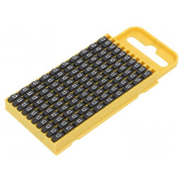 Markere Marcaj L2 4,3-5,3mm poliamidă roșie -40-85°C WIC | Electronic-mag.ro | Componente Electronice