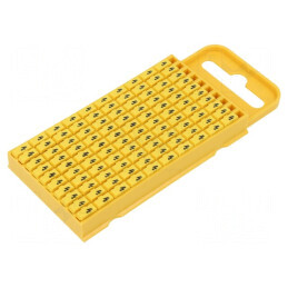 Markere galbene poliamidă 4,3-5,3mm, -40-85°C cu împingere | Electronic-mag.ro | Componente Electronice