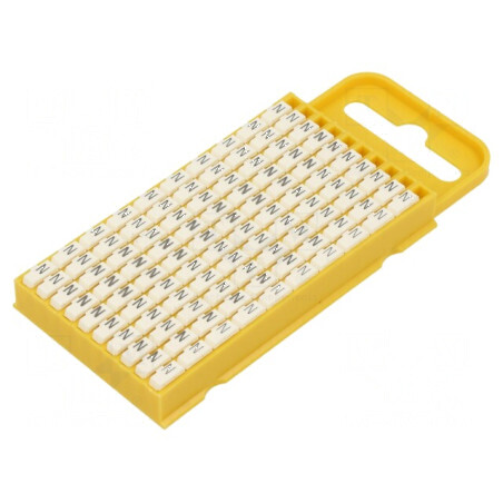 Markere Marcaj N 4,3-5,3mm Poliamidă Albă -40° la 85°C WIC | Electronic-mag.ro | Componente Electronice