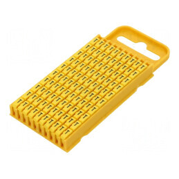 Markere Marcaj Galbene T 4,3-5,3mm Poliamidă -40÷85°C WIC | Electronic-mag.ro | Componente Electronice